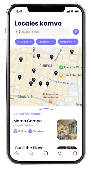 Encuentra el local perfecto