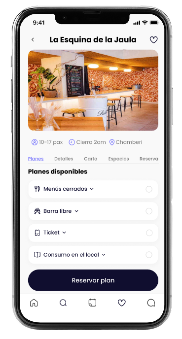 Elige el plan perfecto para tu evento.